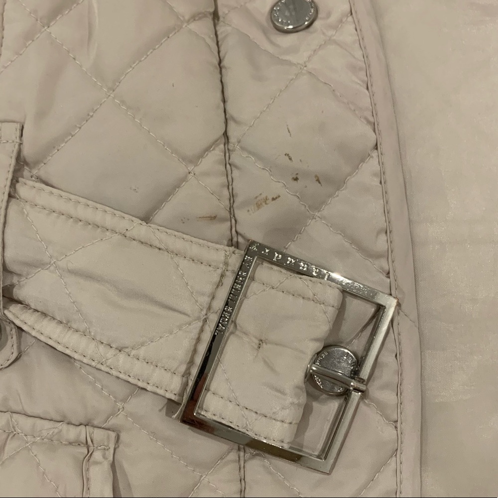 Laundry-Shelli Segal Quilted Jacket Removable Hood - Picture 7 of 12